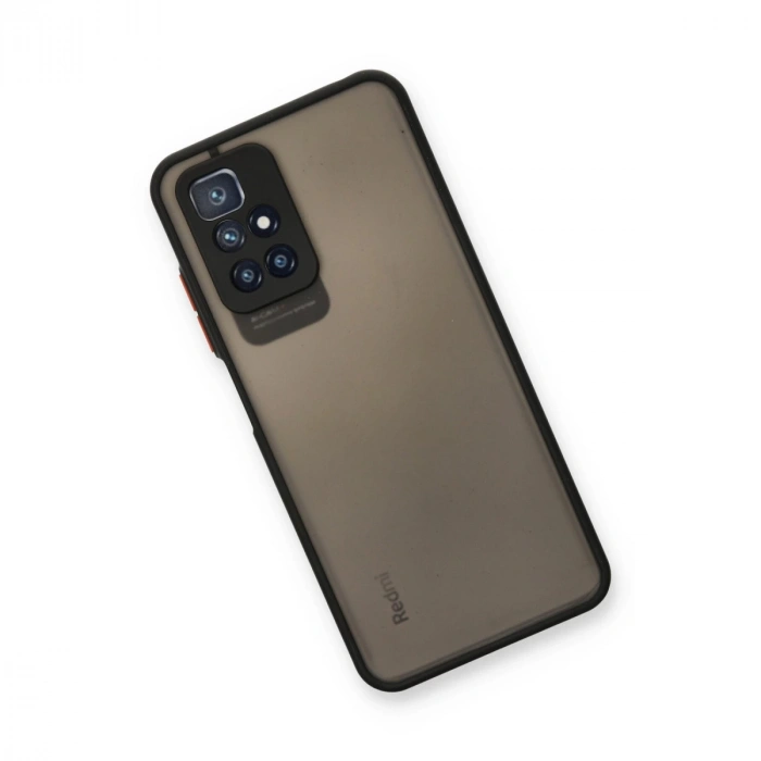 Xiaomi Redmi 10 2022 Kılıf Montreal Silikon Kapak - Siyah