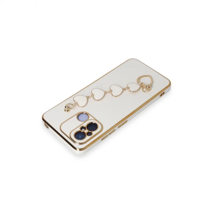 Xiaomi Redmi 12c Kılıf Esila Silikon - Beyaz