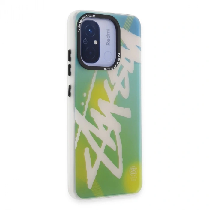 Xiaomi Redmi 12c Kılıf Estoril Desenli Kapak - Estoril - 2