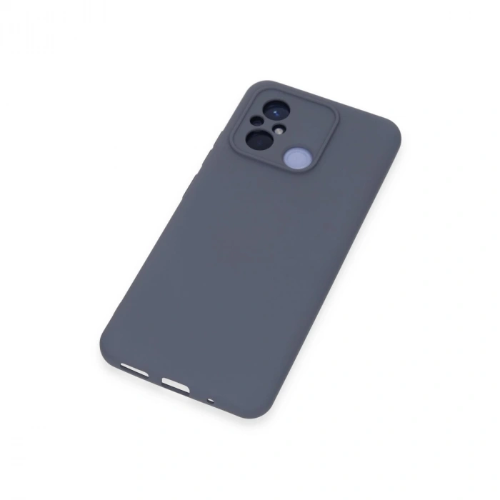 Xiaomi Redmi 12c Kılıf Nano İçi Kadife Silikon - Gri