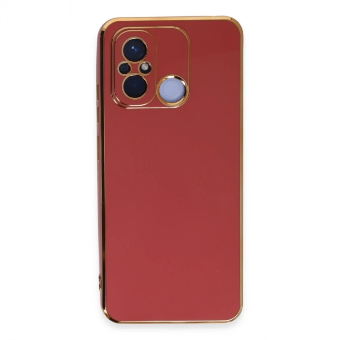 Xiaomi Redmi 12c Kılıf Volet Silikon - Kırmızı