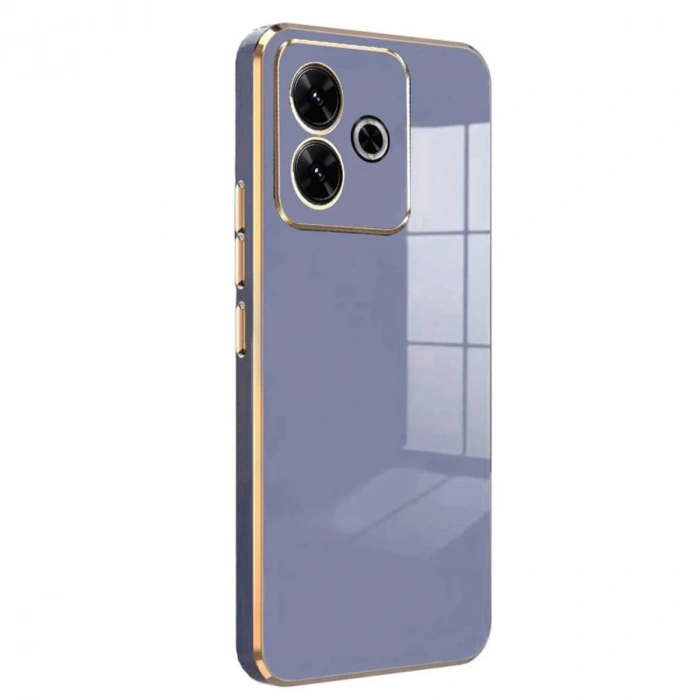 Xiaomi Redmi 13 4g Kılıf Volet Silikon - Mavi