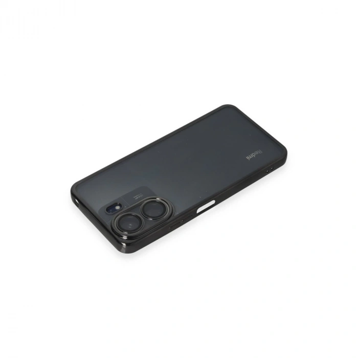 Xiaomi Redmi 13c Kılıf Razer Lensli Silikon - Siyah