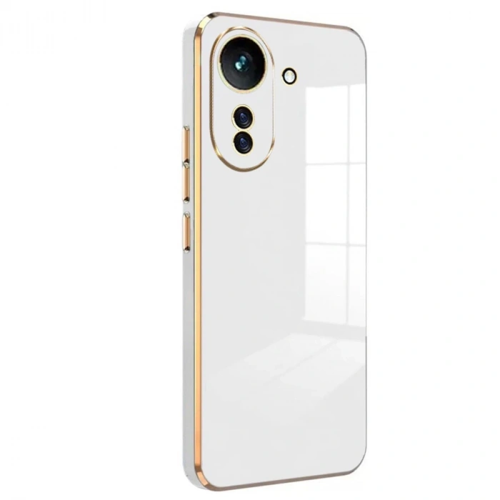 Xiaomi Redmi 13c Kılıf Volet Silikon - Beyaz