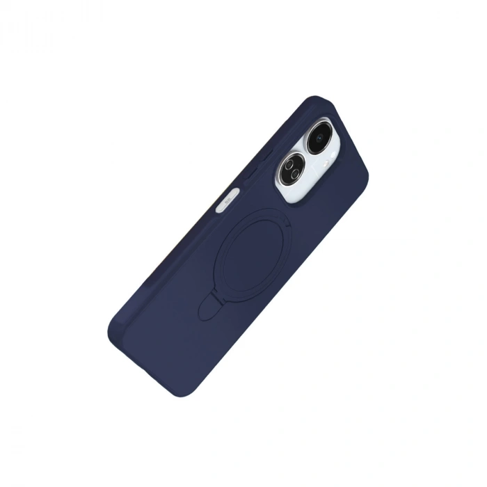 Xiaomi Redmi 13c Regal Magsafe Standlı Kapak - Lacivert