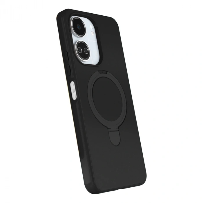 Xiaomi Redmi 13c Regal Magsafe Standlı Kapak - Siyah