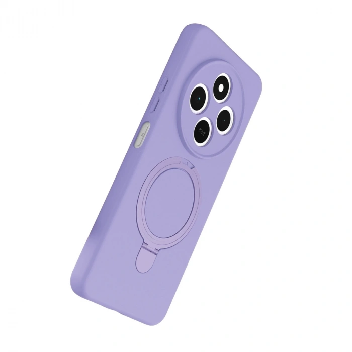 Xiaomi Redmi 14c Regal Magsafe Standlı Kapak - Lila