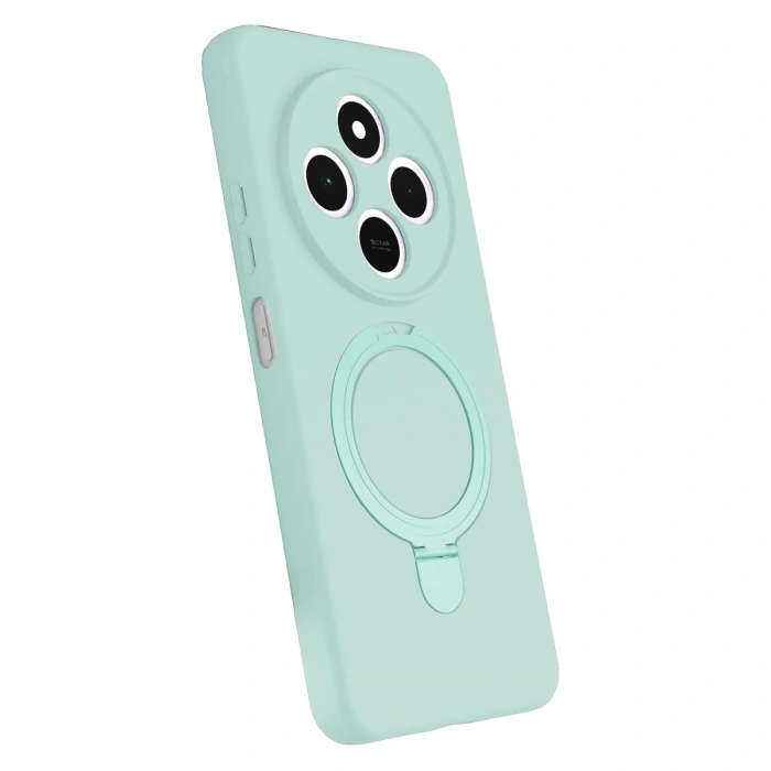 Xiaomi Redmi 14c Regal Magsafe Standlı Kapak - Su Yeşili