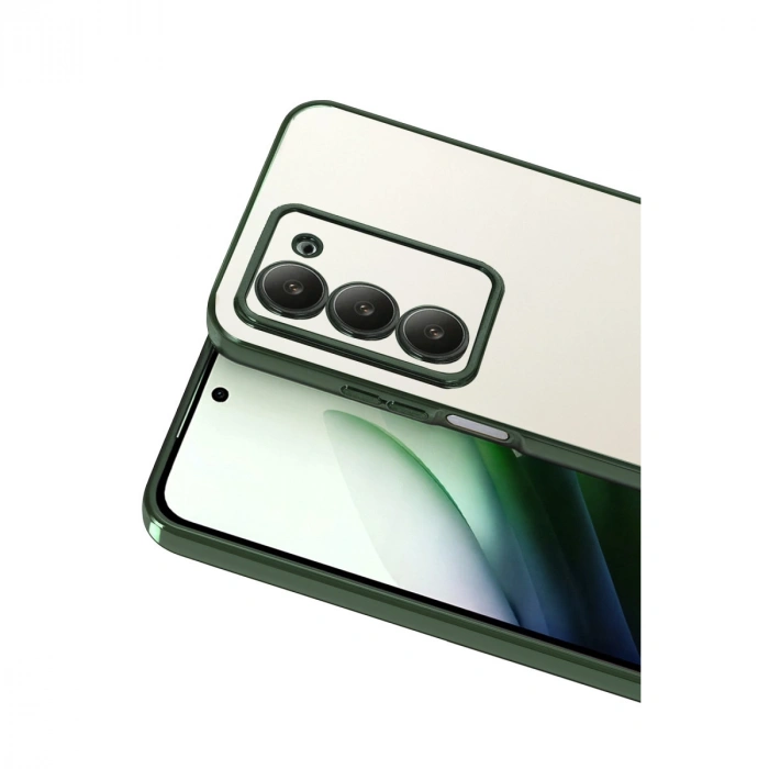 Xiaomi Redmi 15 4g Razer Lensli Silikon - Yeşil