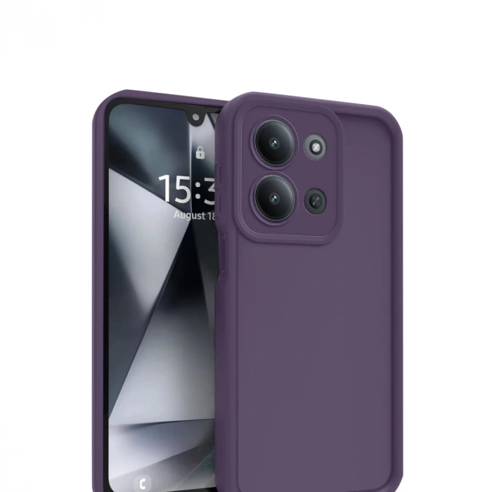 Xiaomi Redmi 15c 4g Viera Silikon - Mürdüm