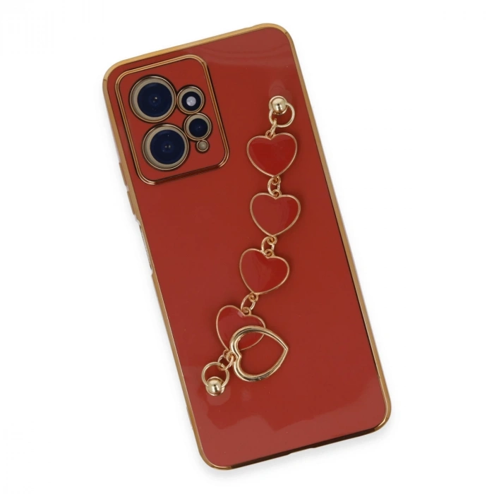 Xiaomi Redmi Note 12 4g Kılıf Esila Silikon - Kırmızı