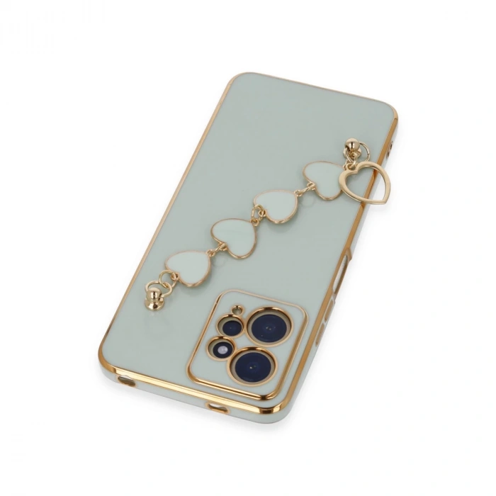 Xiaomi Redmi Note 12 4g Kılıf Esila Silikon - Su Yeşili