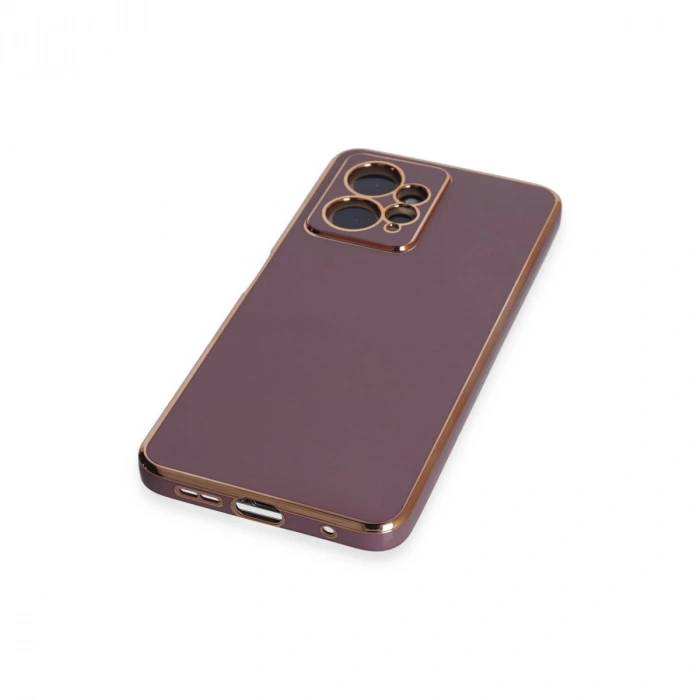 Xiaomi Redmi Note 12 4g Kılıf Volet Silikon - Mor