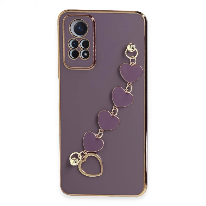 Xiaomi Redmi Note 12 Pro 4g Kılıf Esila Silikon - Mor