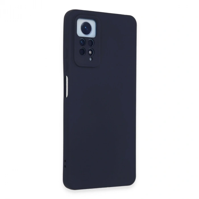 Xiaomi Redmi Note 12 Pro 4g Kılıf Nano İçi Kadife Silikon - Lacivert