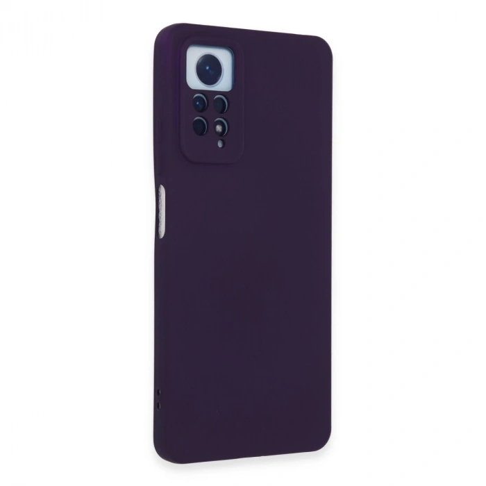 Xiaomi Redmi Note 12 Pro 4g Kılıf Nano İçi Kadife Silikon - Mor