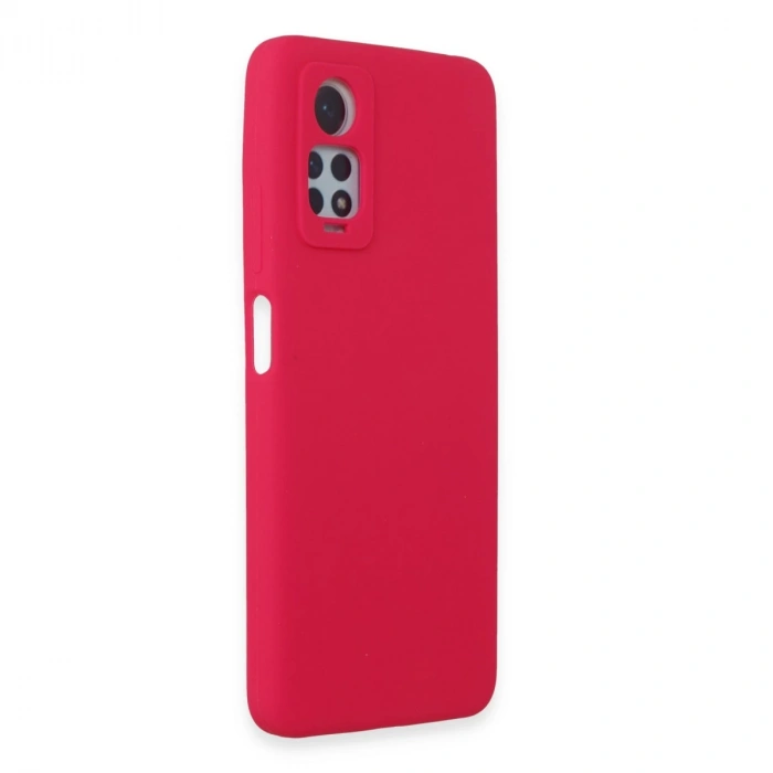 Xiaomi Redmi Note 12 Pro 4g Kılıf Nano İçi Kadife Silikon - Pembe
