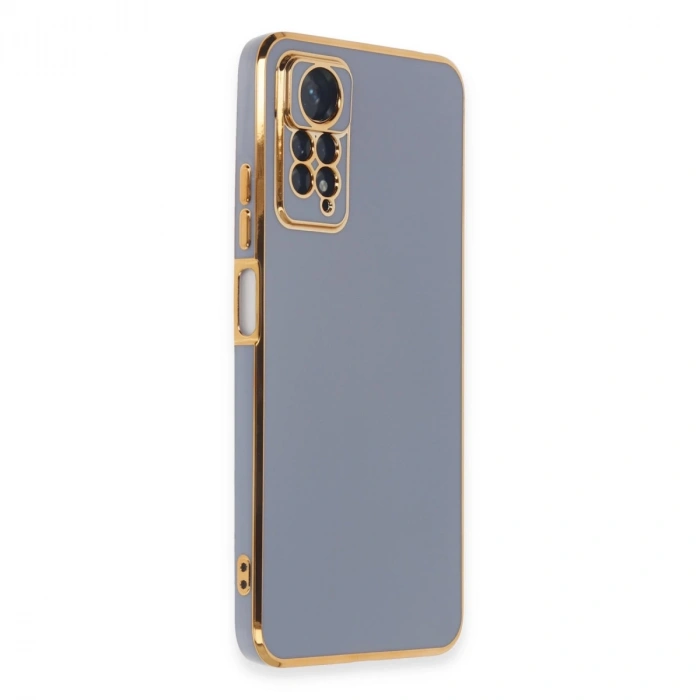 Xiaomi Redmi Note 12 Pro 4g Kılıf Volet Silikon - Mavi