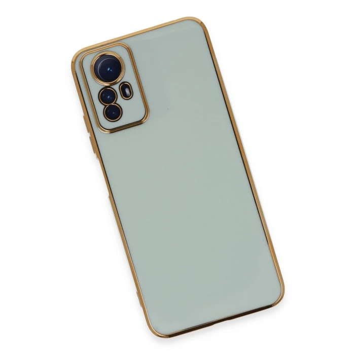 Xiaomi Redmi Note 12s Kılıf Volet Silikon - Açık Yeşil