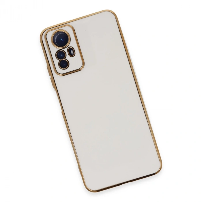 Xiaomi Redmi Note 12s Kılıf Volet Silikon - Beyaz