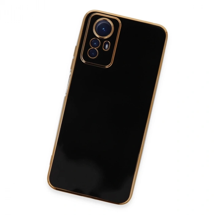 Xiaomi Redmi Note 12s Kılıf Volet Silikon - Siyah