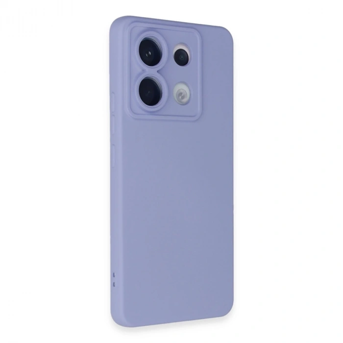 Xiaomi Redmi Note 13 Pro 5g Kılıf Nano İçi Kadife Silikon - Lila