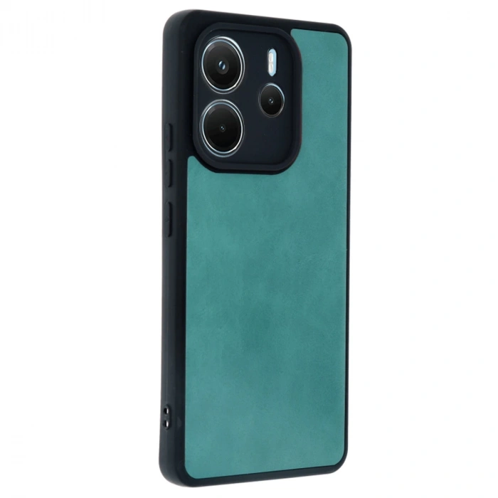 Xiaomi Redmi Note 14 4g Kılıf Aras Deri Kapak - Açık Yeşil