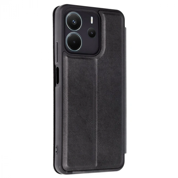 Xiaomi Redmi Note 14 4g Kılıf Flip Cover - Siyah