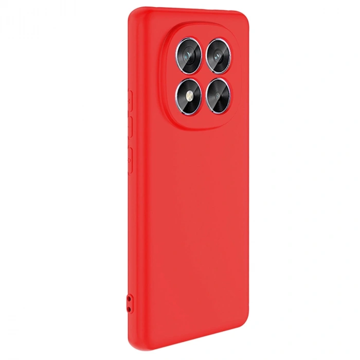 Xiaomi Redmi Note 14 Pro 4g Kılıf First Silikon - Kırmızı