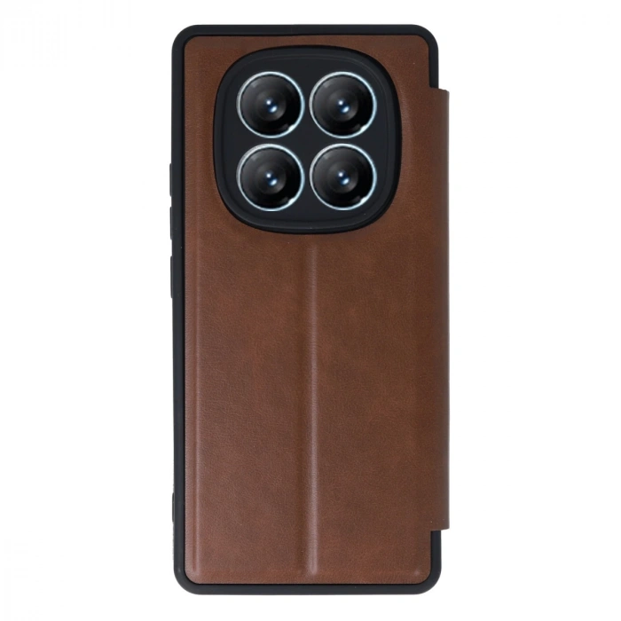 Xiaomi Redmi Note 14 Pro 4g Kılıf Flip Cover - Taba