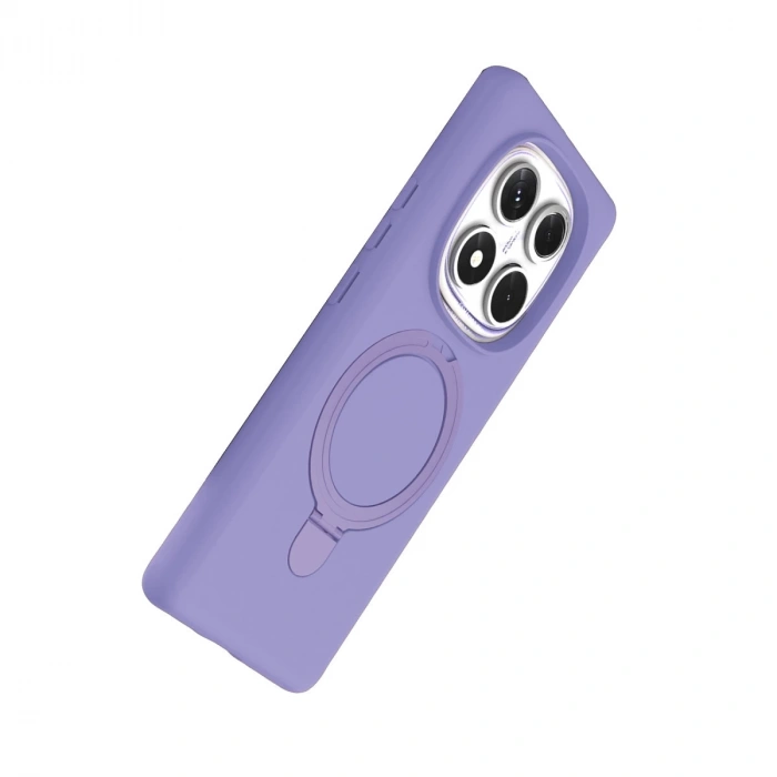 Xiaomi Redmi Note 14 Pro 4g Regal Magsafe Standlı Kapak - Lila