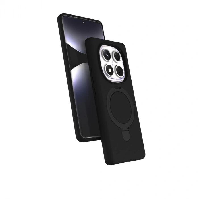 Xiaomi Redmi Note 14 Pro 5g Regal Magsafe Standlı Kapak - Siyah