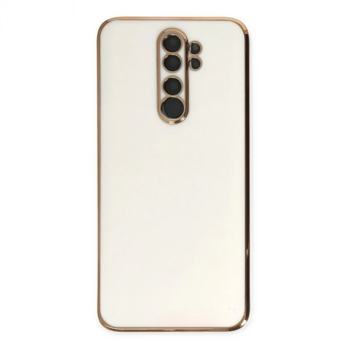Xiaomi Redmi Note 8 Pro Kılıf Volet Silikon - Beyaz