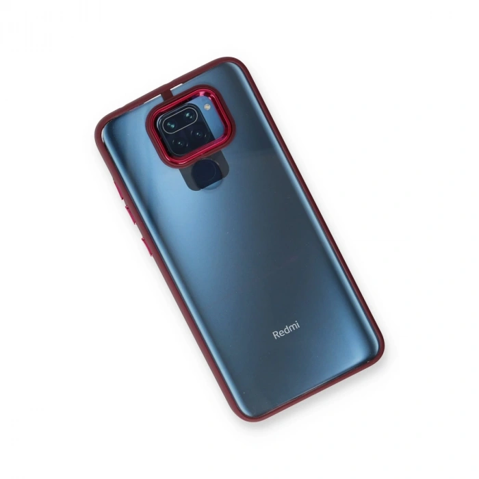 Xiaomi Redmi Note 9 Kılıf Dora Kapak - Kırmızı