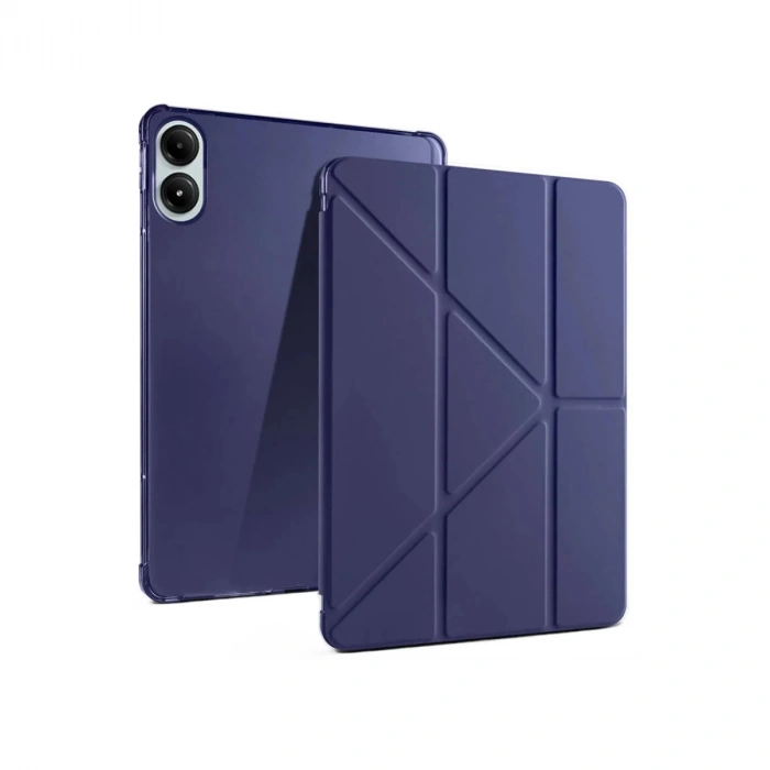 Xiaomi Redmi Pad Pro 12.1 Kılıf Kalemlikli Mars Tablet Kılıfı - Lacivert
