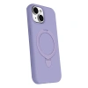 Apple İphone 14 Regal Magsafe Standlı Kapak - Lila