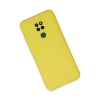 General Mobile Gm 20 Kılıf Nano İçi Kadife Silikon - Sarı