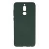 Huawei Mate 10 Lite Kılıf Nano İçi Kadife Silikon - Koyu Yeşil