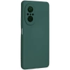 Huawei Nova 9 Se Kılıf Nano İçi Kadife Silikon - Koyu Yeşil