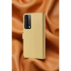 Huawei P Smart 2021 Kılıf Trend S Plus Kapaklı Kılıf - Gold