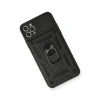 İphone 11 Pro Kılıf Pars Lens Yüzüklü Silikon - Siyah