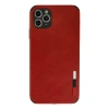 İphone 11 Pro Max Kılıf Loop Deri Silikon - Kırmızı