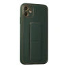İphone 12 Kılıf Coco Deri Standlı Kapak - Yeşil