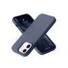 İphone 12 Kılıf Nano İçi Kadife Silikon - Lacivert