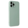 İphone 13 Pro Kılıf Nano İçi Kadife Silikon - Su Yeşili