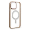 İphone 13 Pro Max Kılıf Room Magneticsafe Silikon - Pudra