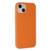 İphone 14 Plus Kılıf Nano İçi Kadife Silikon - Turuncu