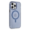 İphone 14 Pro Max Kılıf Tron Şeffaf Magsafe Kapak - Mavi