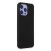 İphone 15 Pro Max Kılıf Nano İçi Kadife Silikon - Siyah