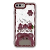 İphone 7 Plus Kılıf Sweet Desenli Silikon Kapak - Pembe